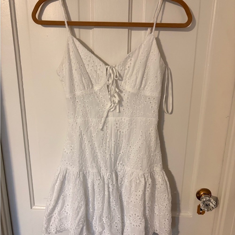 White Eyelet Sundress